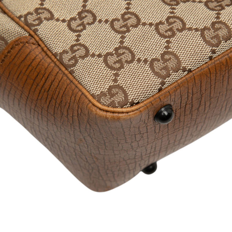 GG Canvas Bamboo Tote - Image 7