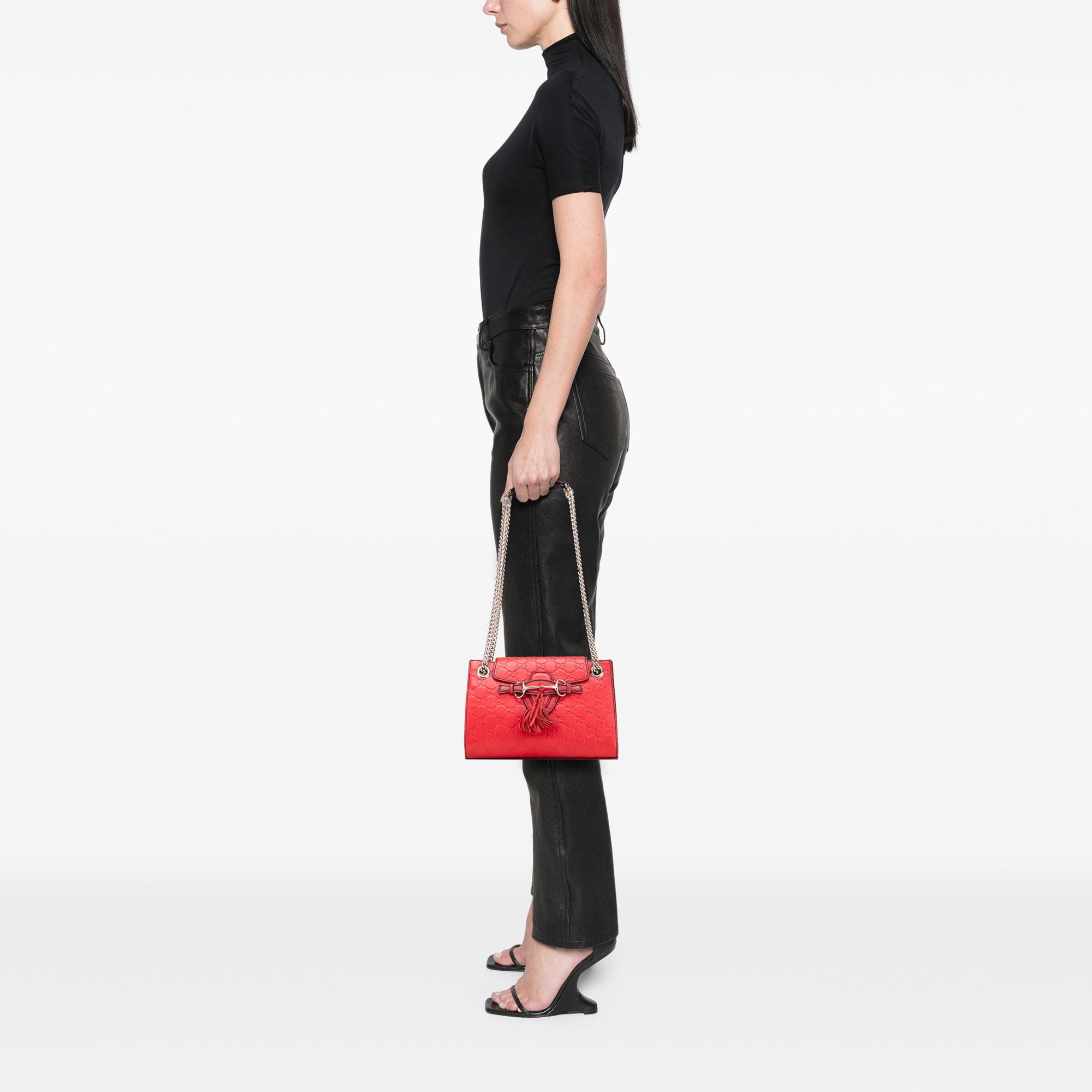 Small Guccissima Emily Shoulder Bag - Image 10