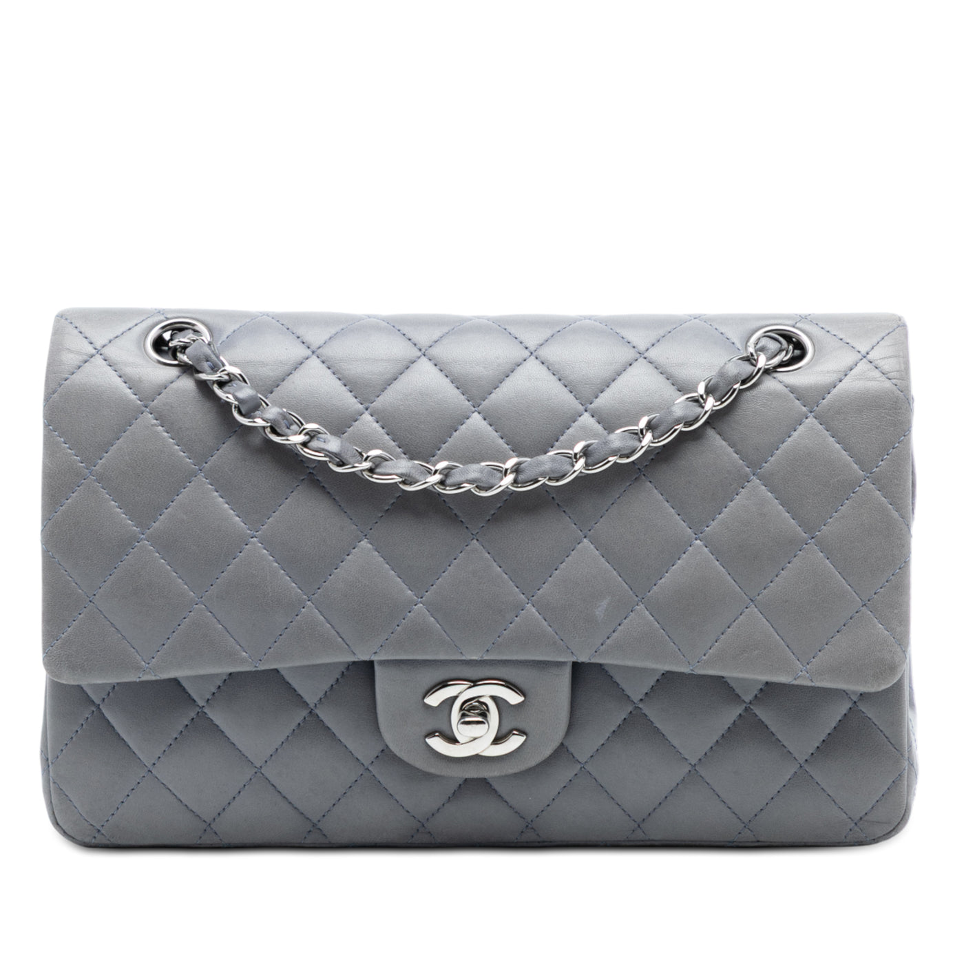 Medium Classic Lambskin Double Flap - Image 1