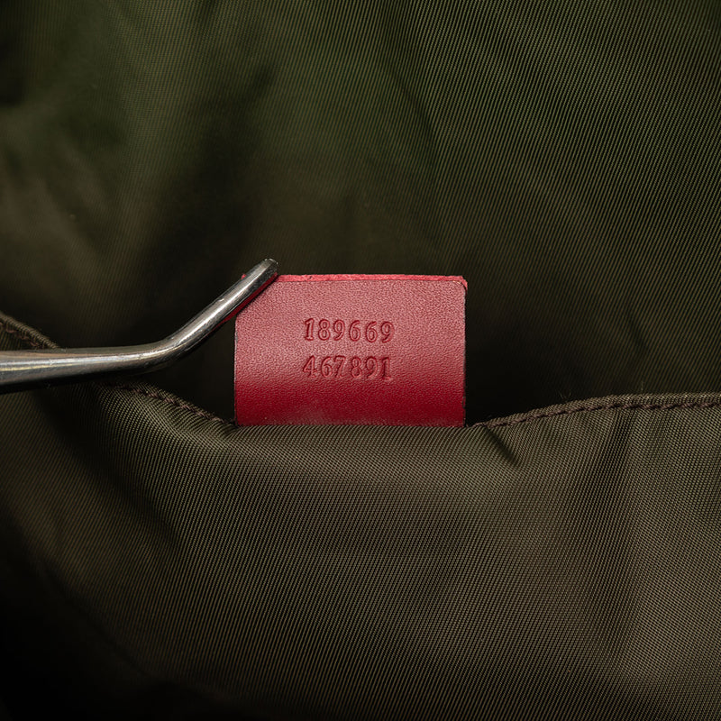 GG Canvas Web Tote - Image 6