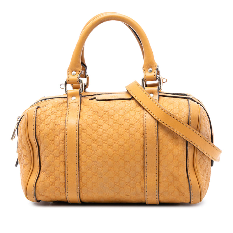 Small Microguccissima Joy Boston Bag