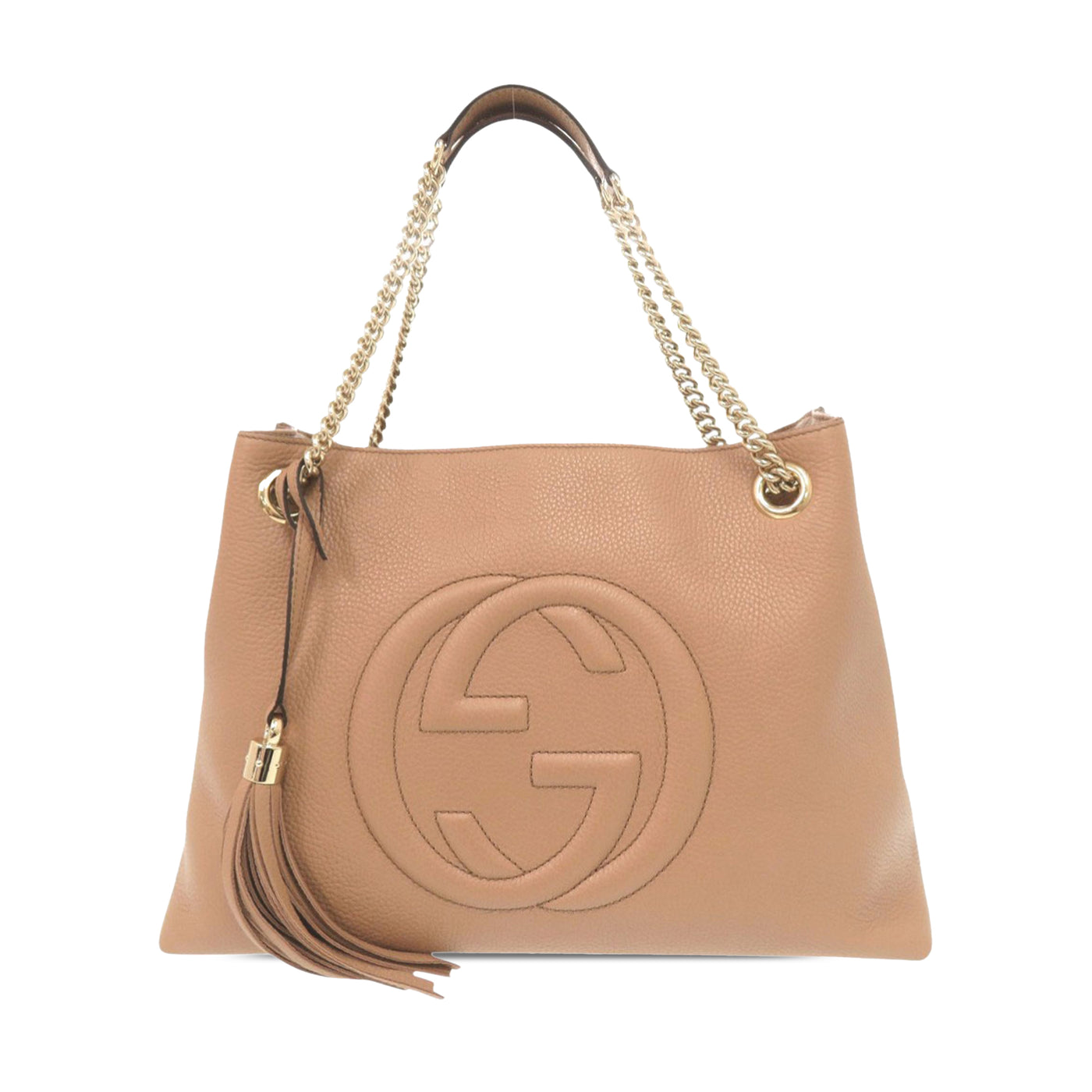 Medium Calfskin Soho Chain Tote - Image 1