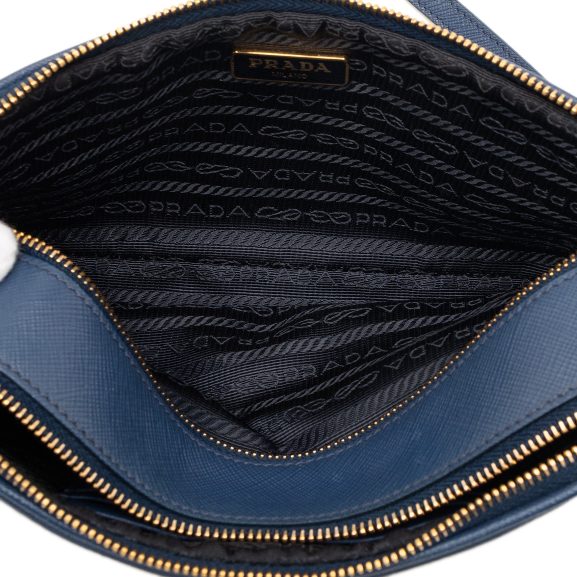 Mini Saffiano Double Zip Crossbody - Image 4