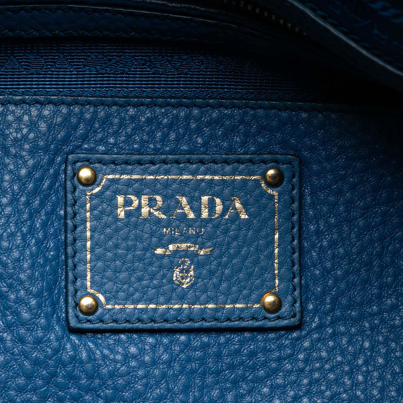 Vitello Daino Zip Top Satchel - Image 5