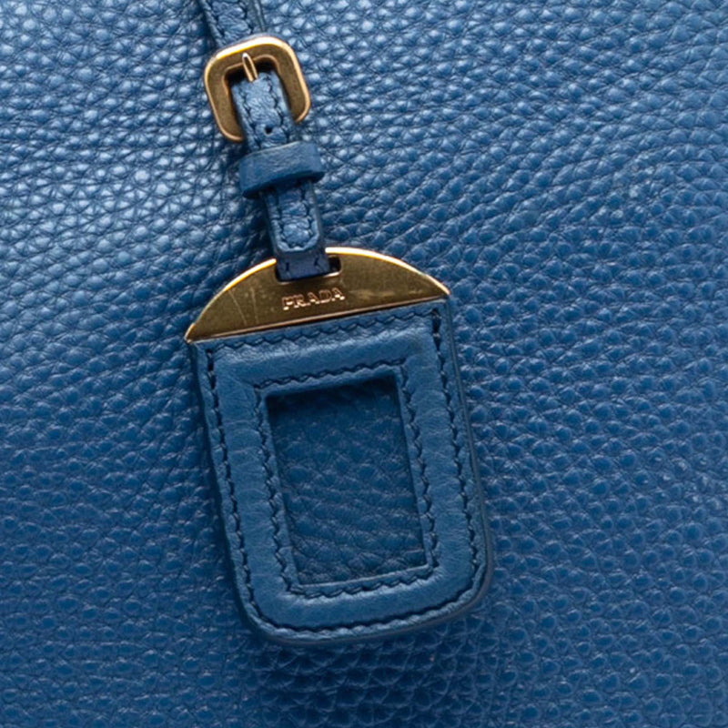 Vitello Daino Zip Top Satchel - Image 6