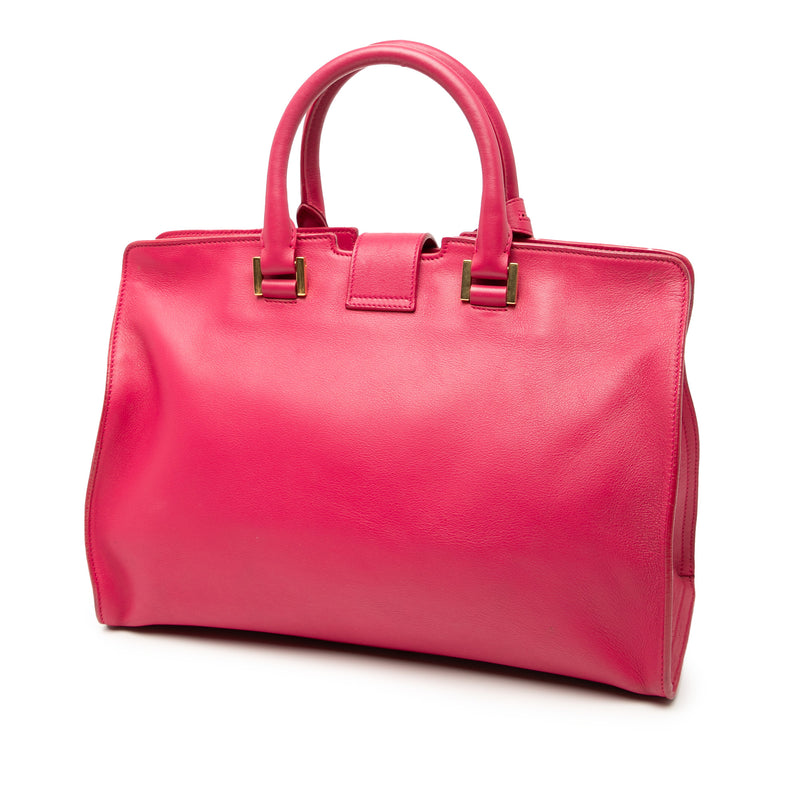 Small Calfskin Cabas Chyc Satchel - Image 2