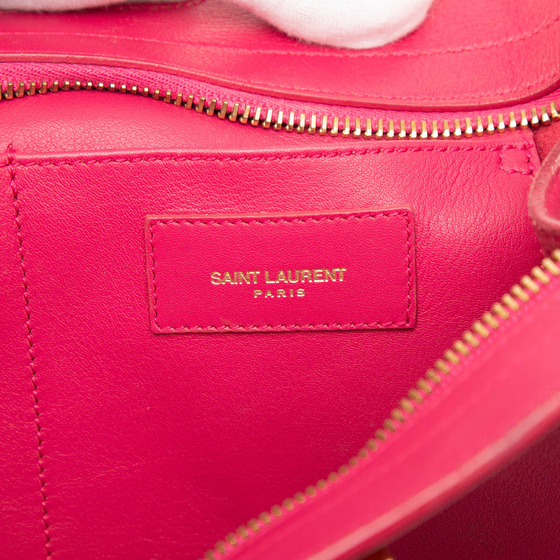 Small Calfskin Cabas Chyc Satchel - Image 6