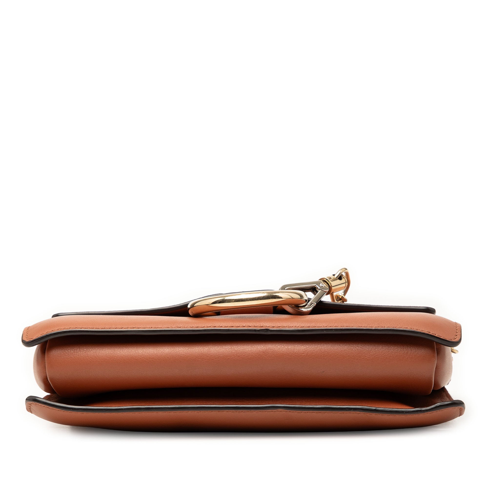 Small Suede and Calfskin Faye Crossbody - Image 3