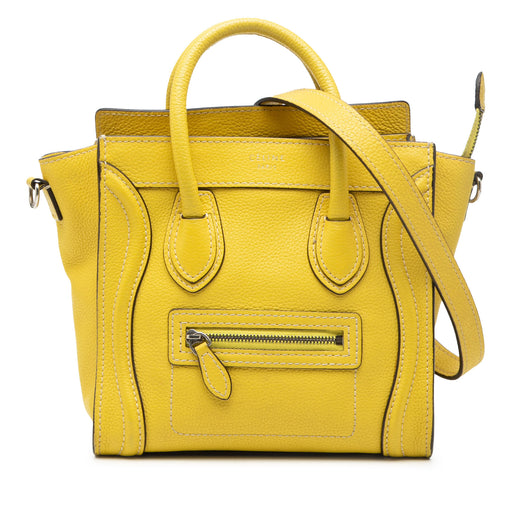 Nano Grained Calfskin Luggage Tote - Image 1