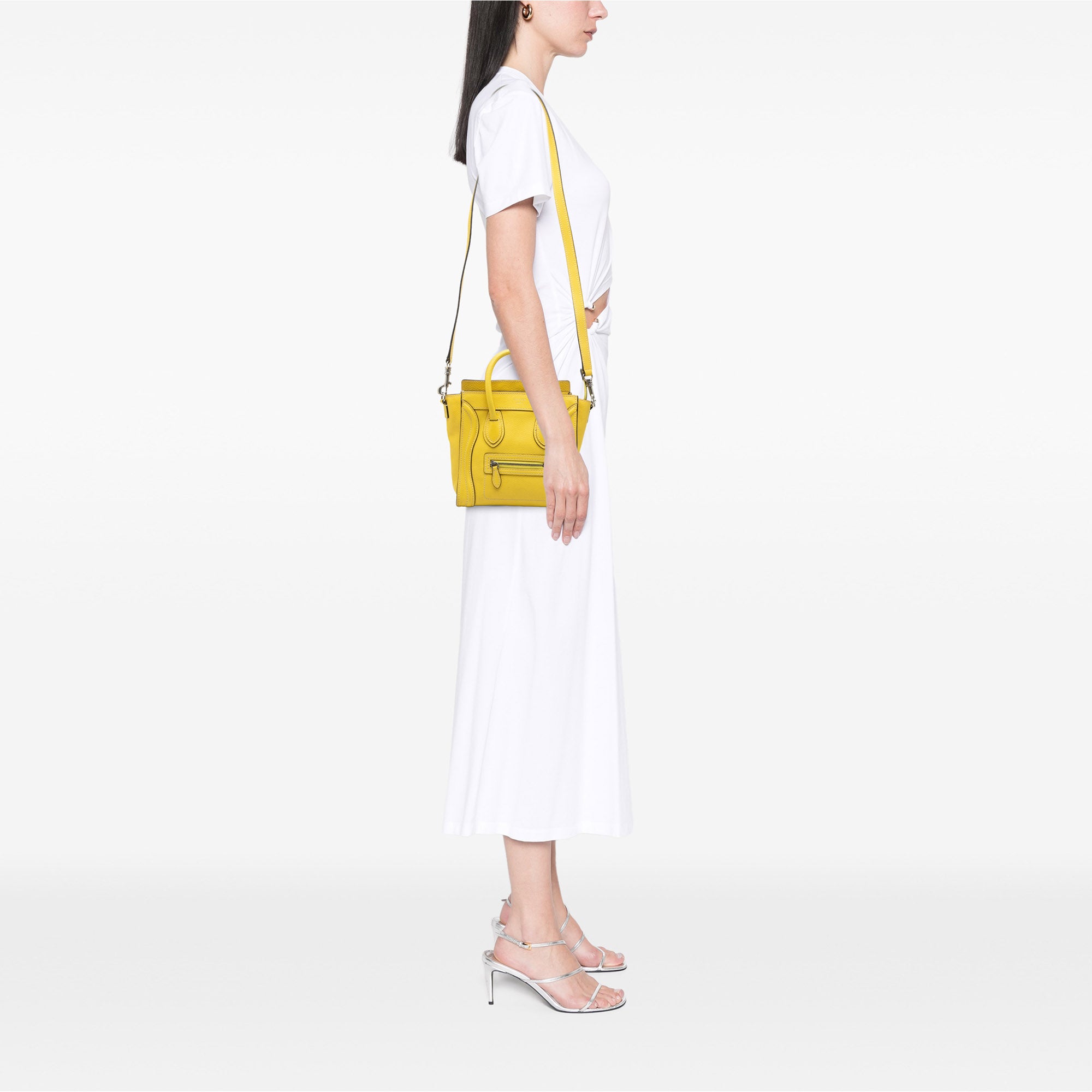 Nano Grained Calfskin Luggage Tote - Image 7