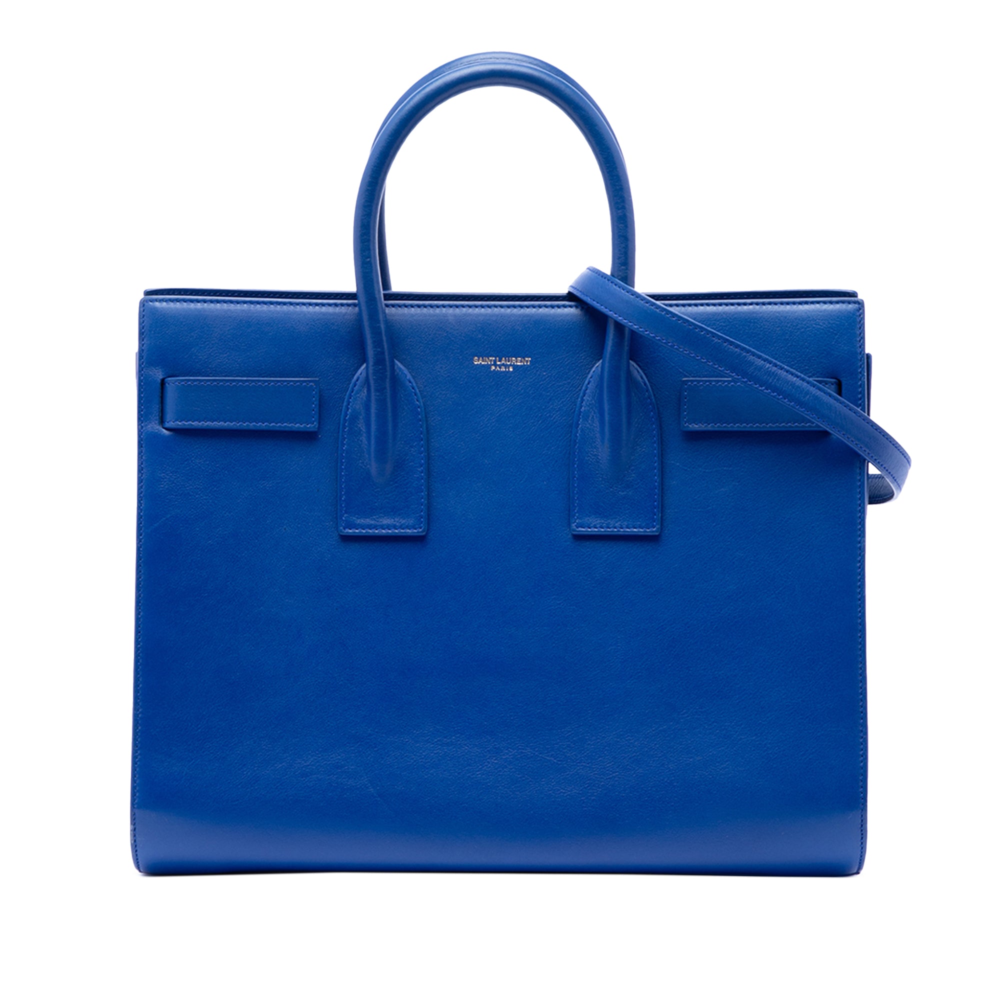 Small Leather Sac De Jour Satchel - Image 1