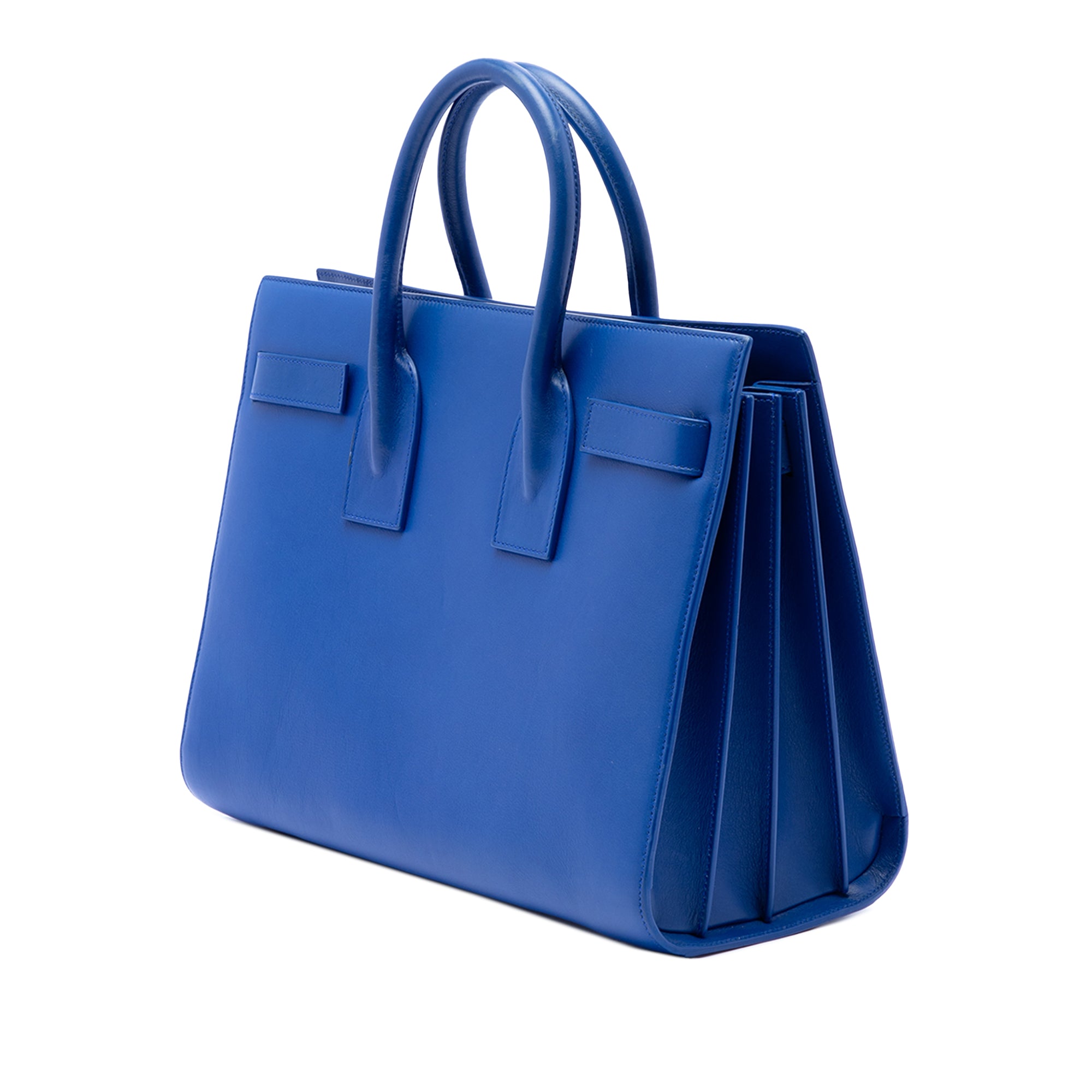 Small Leather Sac De Jour Satchel - Image 2