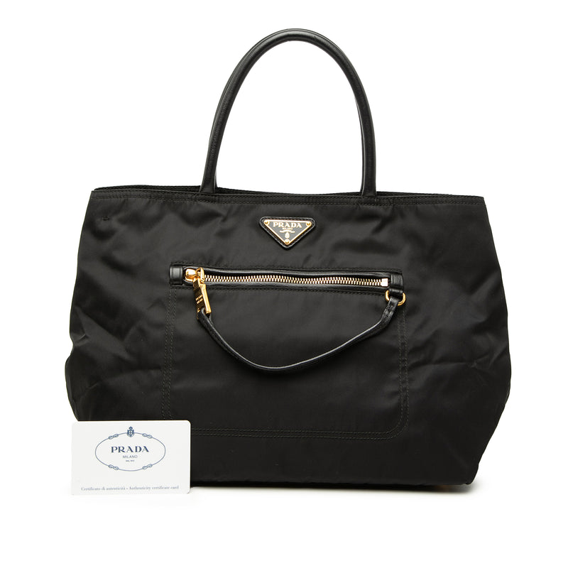 Tessuto Front Pocket Convertible Tote - Image 7