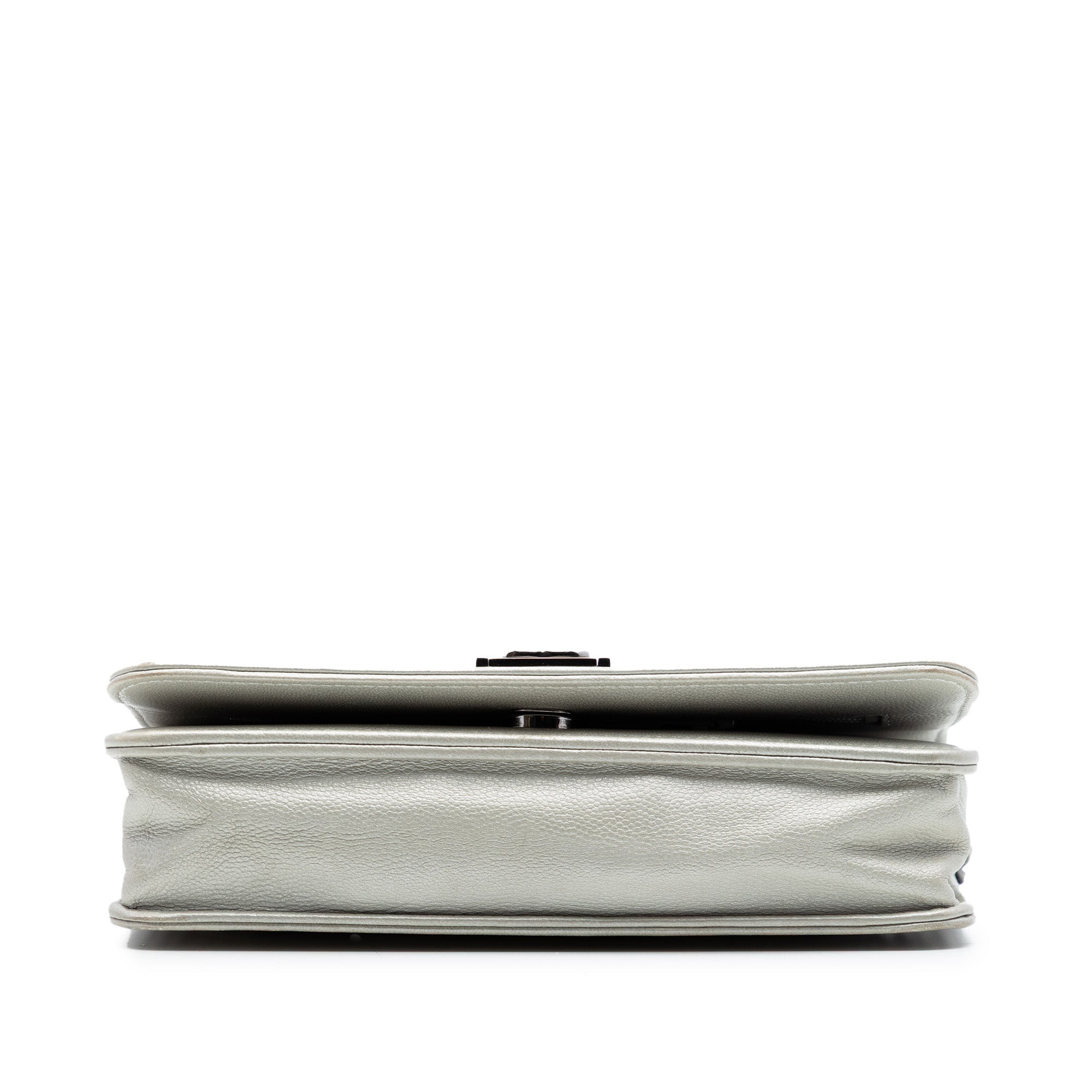 Quilted Caviar Boy Wallet on Chain - Image 3