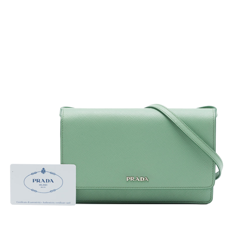 Saffiano Wallet on Strap - Image 7