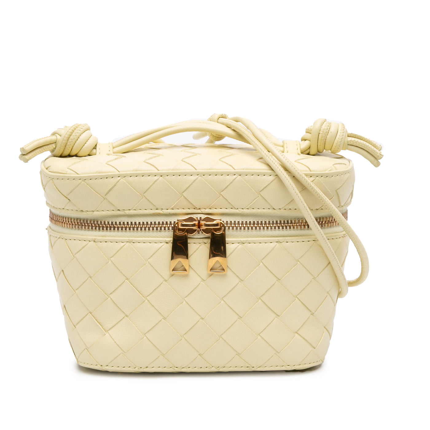 Mini Nappa Intrecciato Vanity Case - Image 1