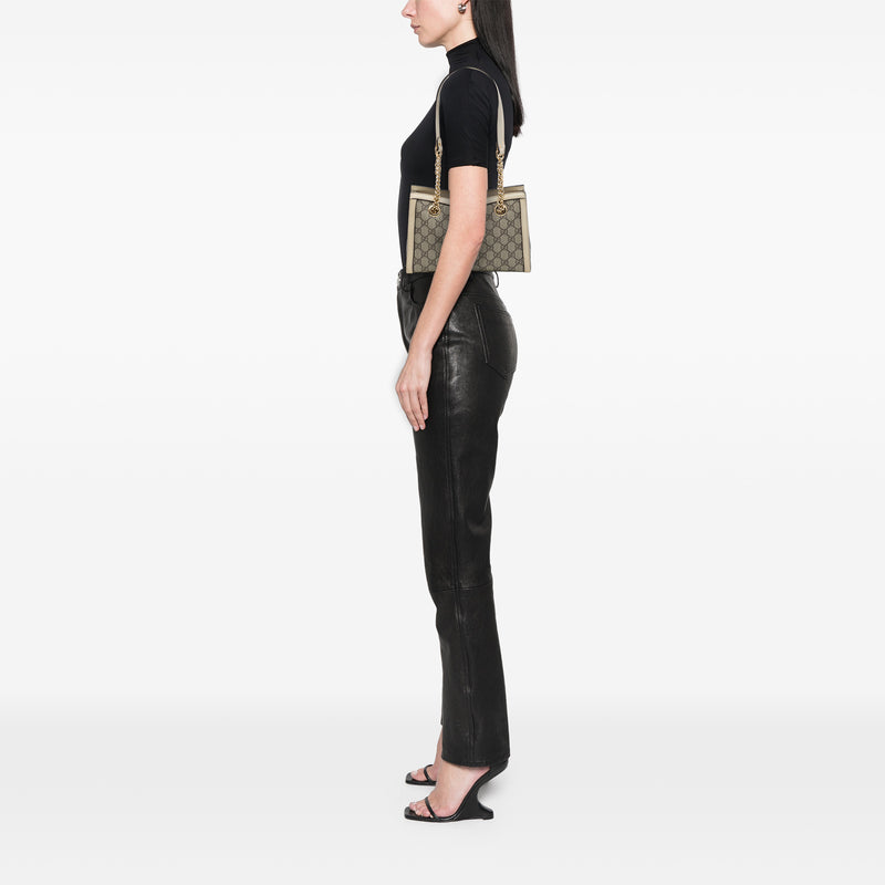 Small GG Supreme Padlock Tote - Image 6