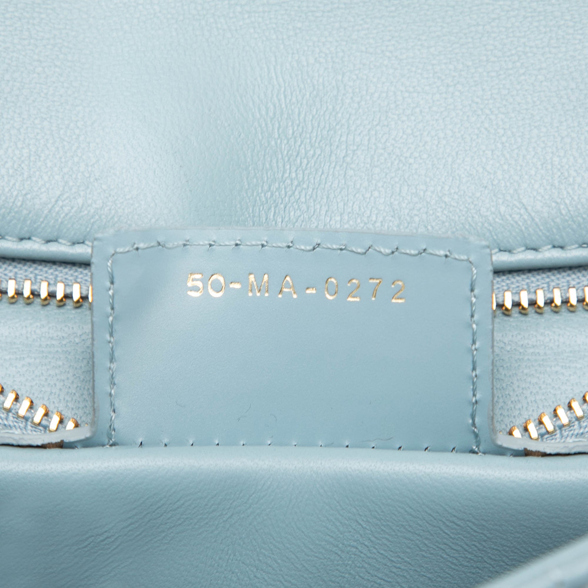 Small Lambskin Macrocannage Caro Crossbody - Image 6