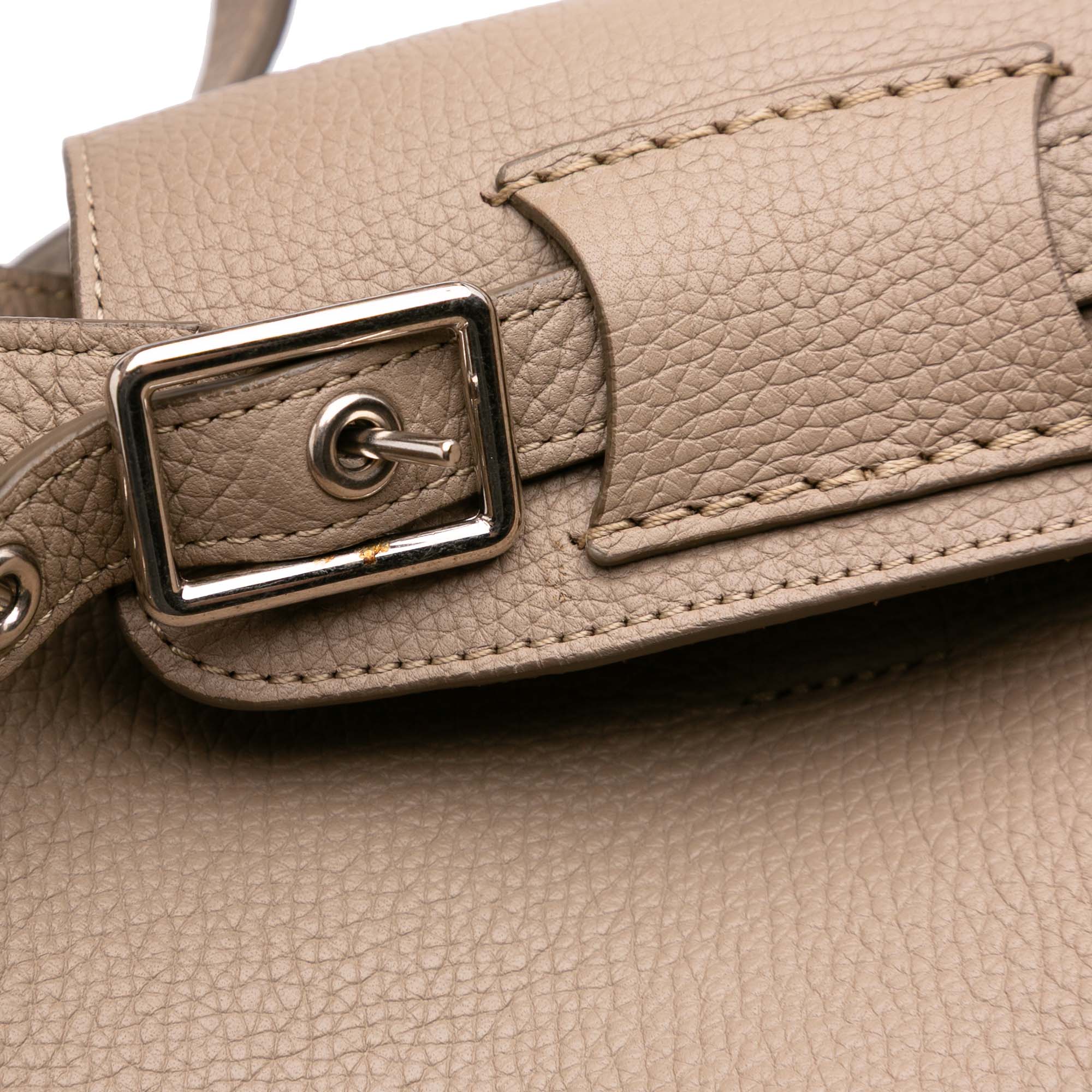 Small Grained Calfskin Big Bag - Image 9