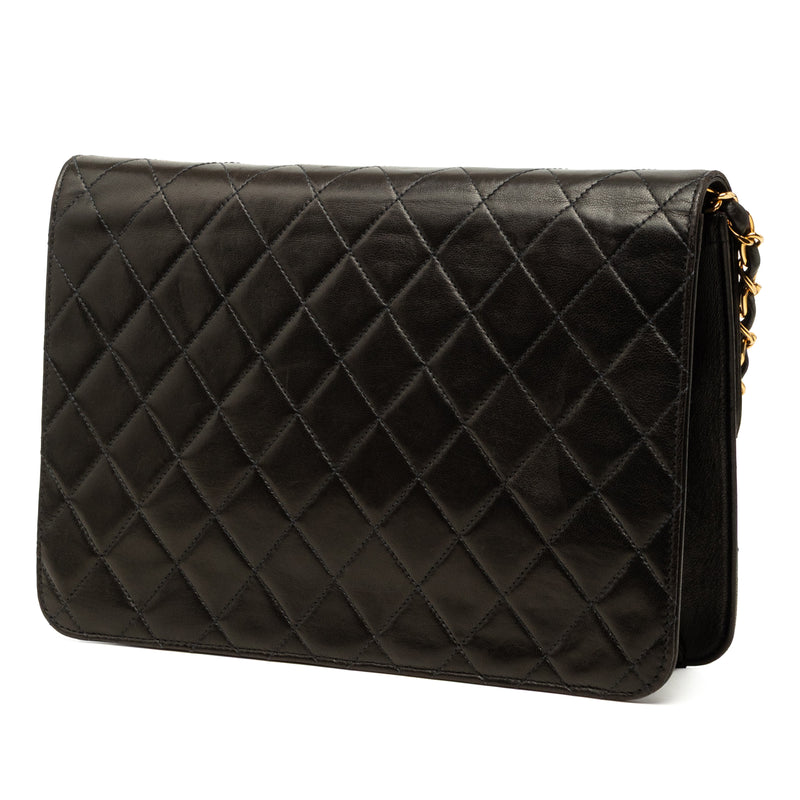 Medium CC Quilted Lambskin Single Flap - Image 2