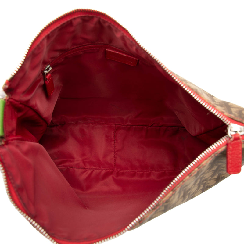 Diorissimo Trotter Coated Canvas Rasta Crossbody - Image 4