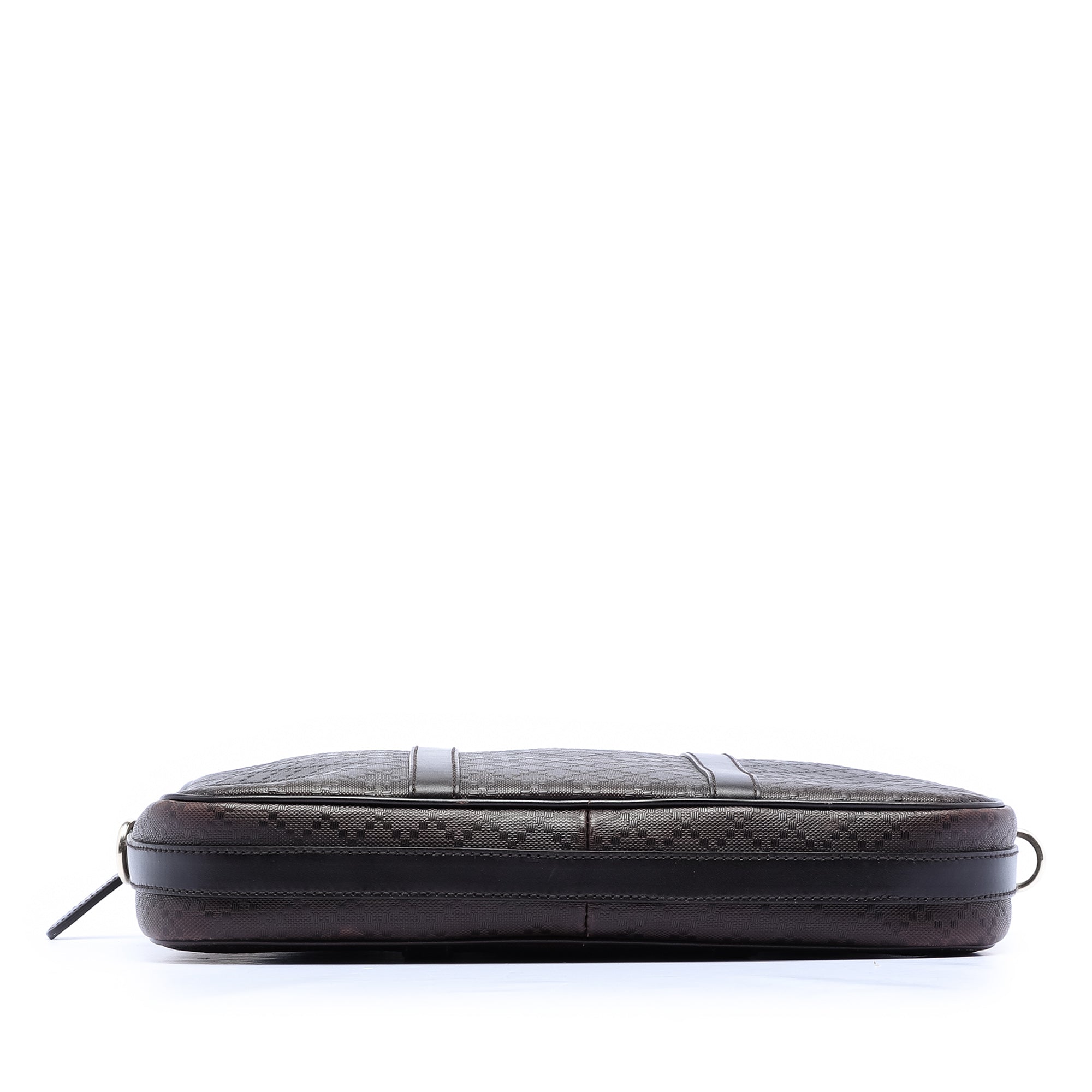 Medium Leather Diamante Bright Business Bag - Image 3
