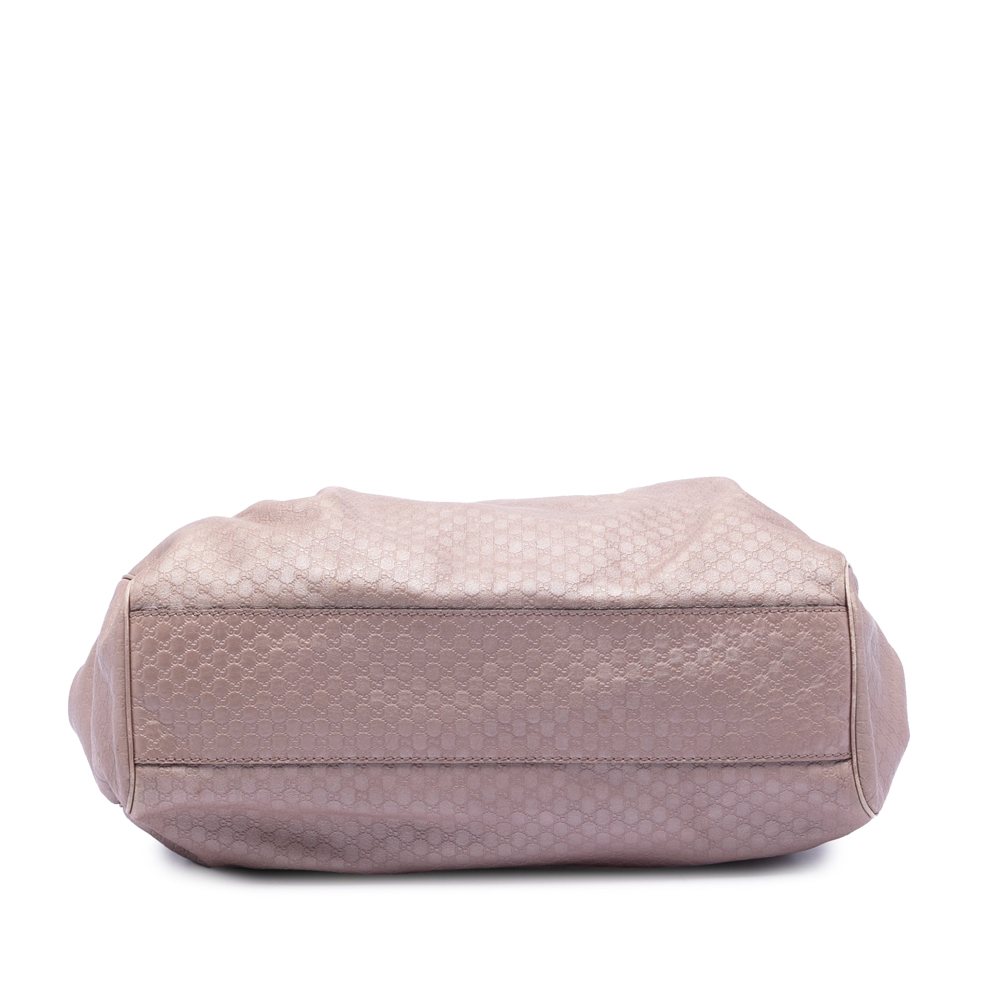 Large Metallic Microguccissima Sukey Tote - Image 3