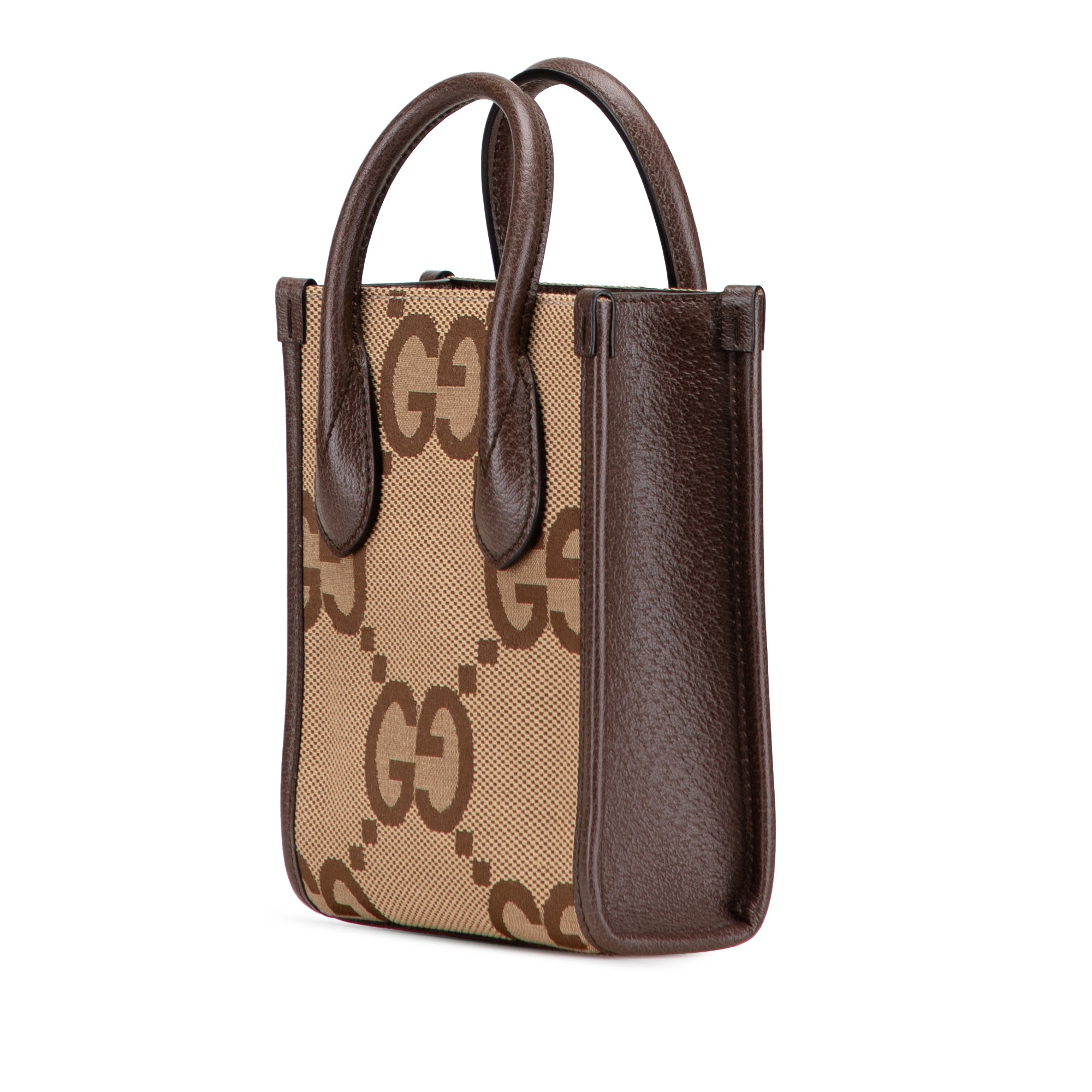 Mini Jumbo GG Canvas Web Satchel - Image 2