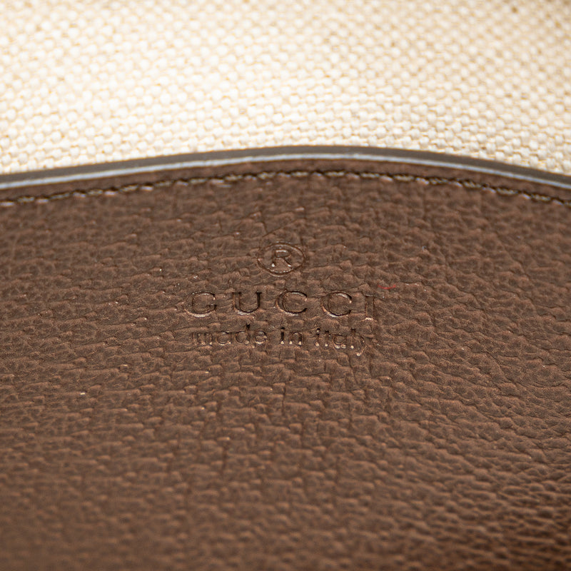 Mini Jumbo GG Canvas Web Satchel - Image 5
