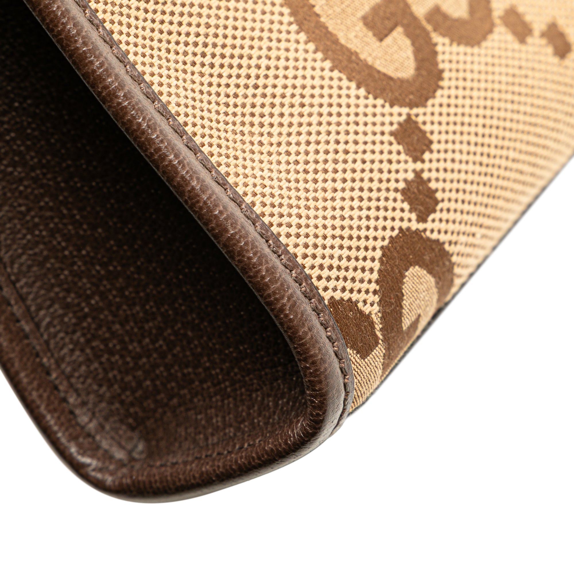 Mini Jumbo GG Canvas Web Satchel - Image 7