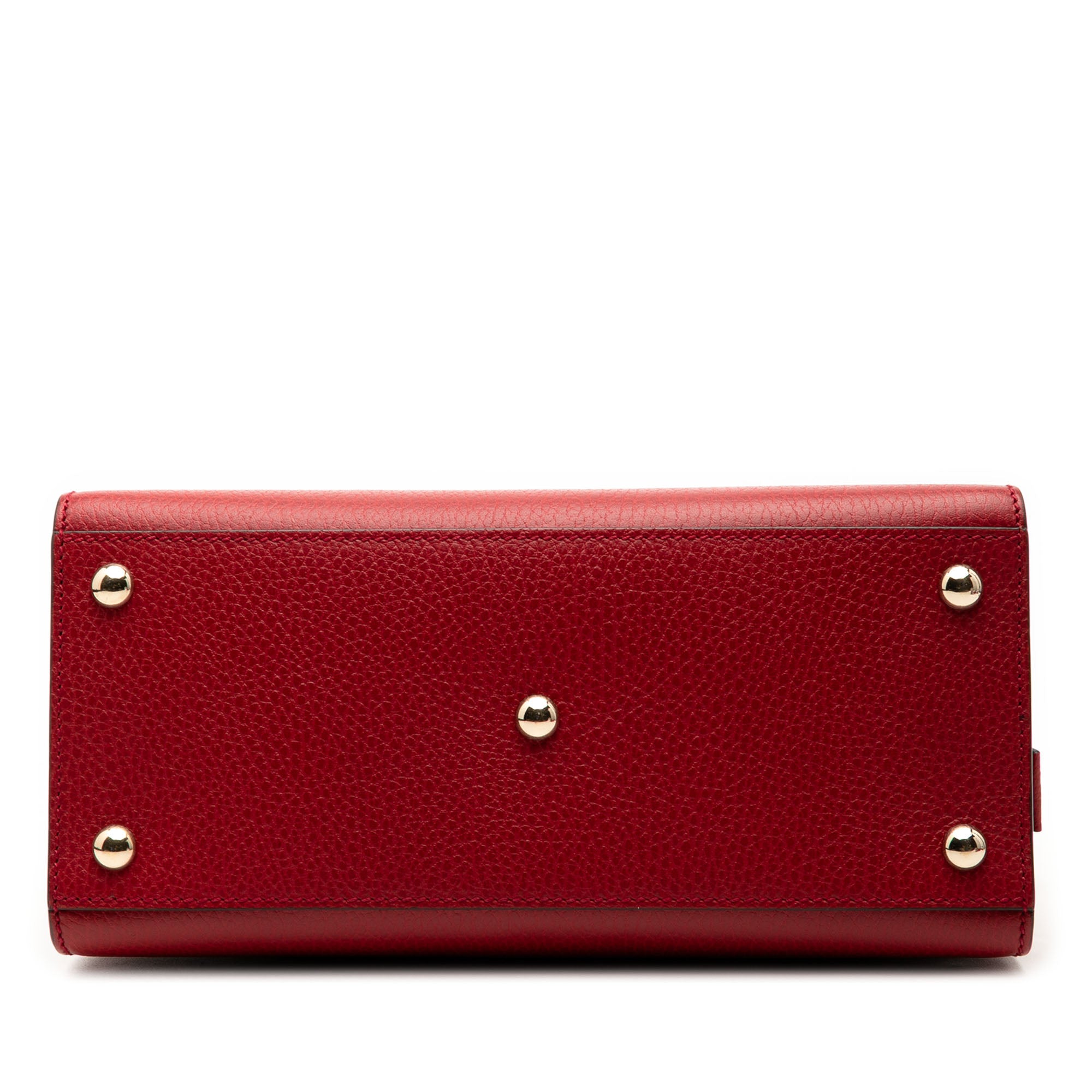 Medium Dollar Calf Soho Top Handle Convertible Tote - Image 3