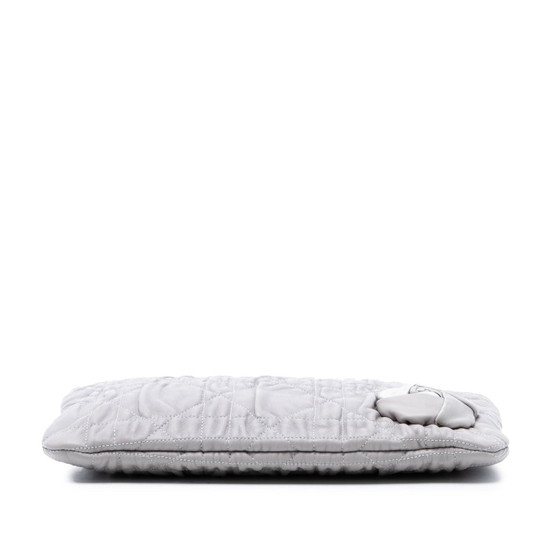 Calfskin Cannage Rose Clutch - Image 3