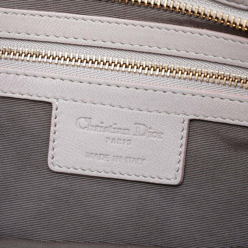 Calfskin Cannage Rose Clutch - Image 5