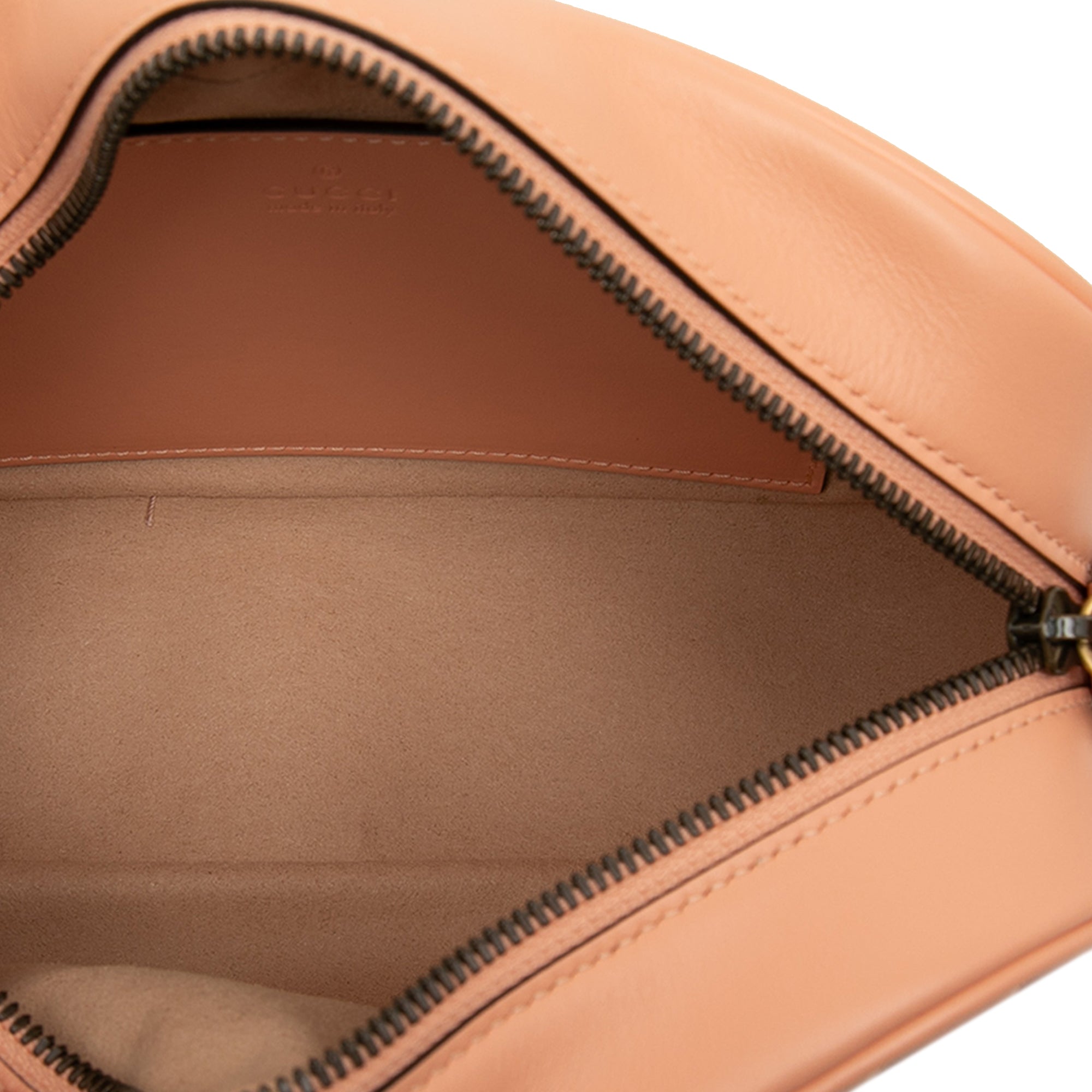 Small GG Marmont Matelasse Calfskin Vertical Ring Crossbody - Image 4