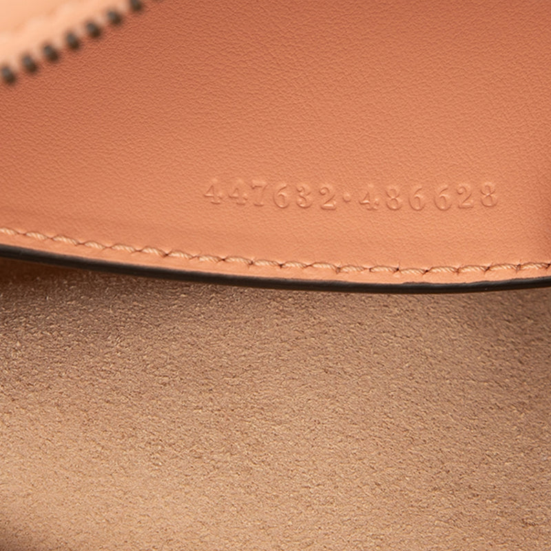 Small GG Marmont Matelasse Calfskin Vertical Ring Crossbody - Image 6
