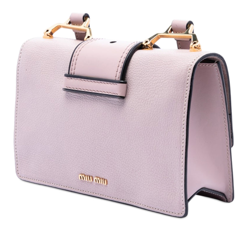 Goatskin Madras Soft Calf Crystal Embellished Crossbody - Image 2