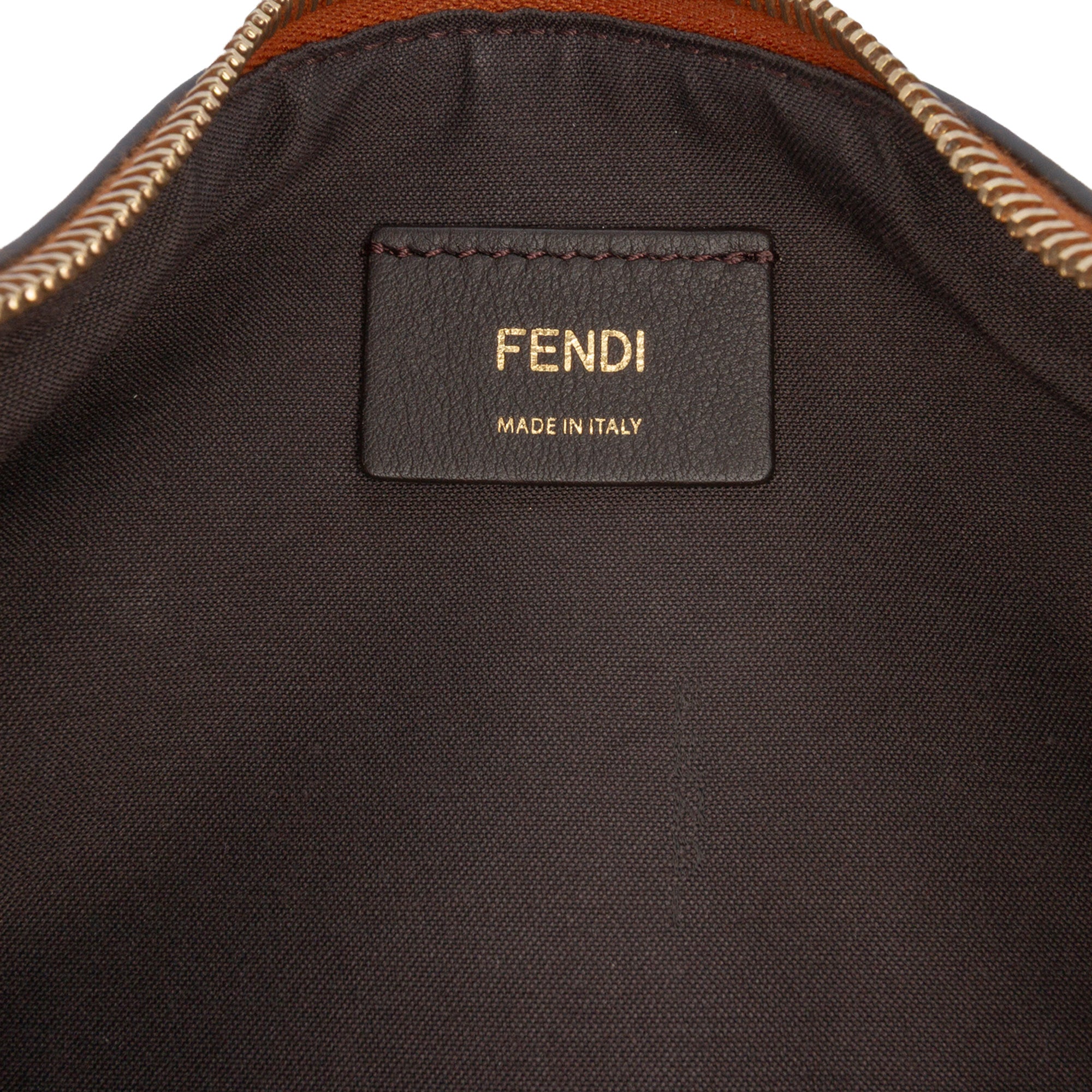 Small Leather Fendigraphy Hobo - Image 5