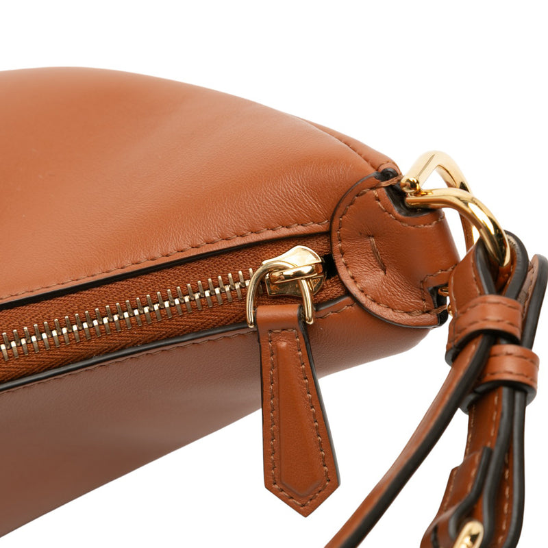 Small Leather Fendigraphy Hobo - Image 7