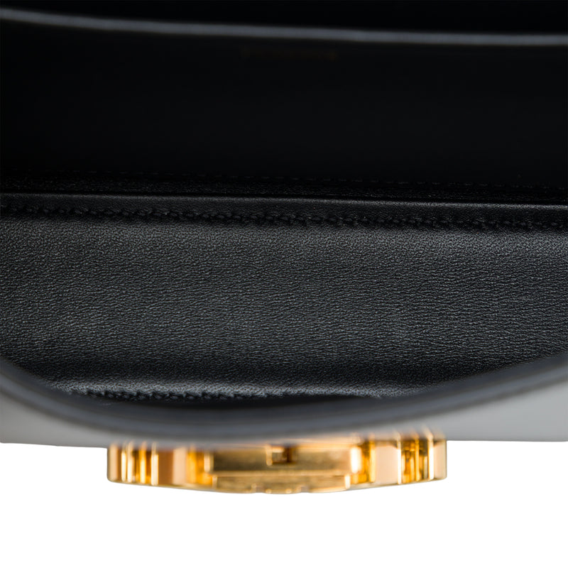 Shiny Calfskin Triomphe Claude Shoulder Bag - Image 4