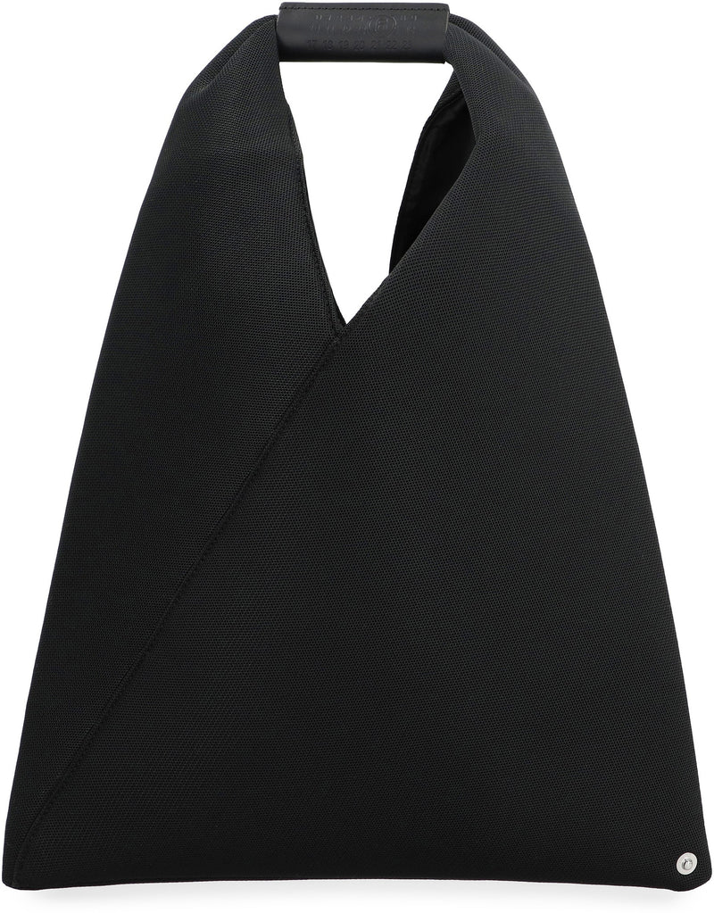 Mm6 Maison Margiela Japanese Shoulder Bag — Black Polyester