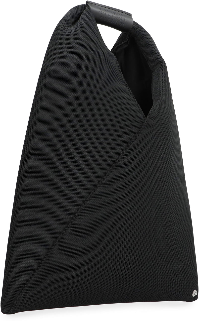 Mm6 Maison Margiela Japanese Shoulder Bag — Black Polyester