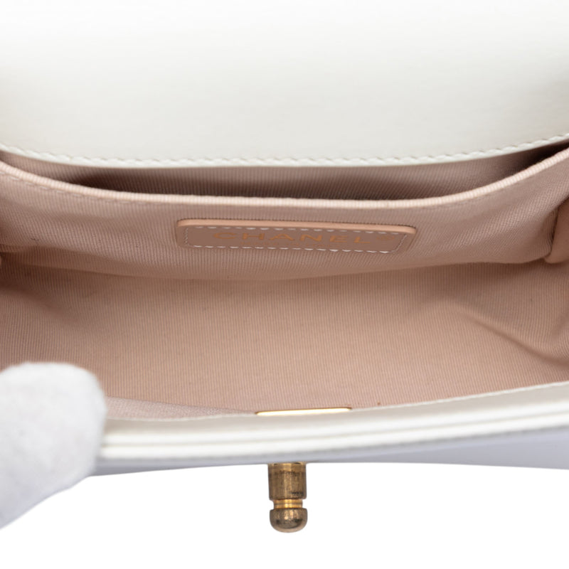 Square Calfskin Boy Reverso Flap - Image 4