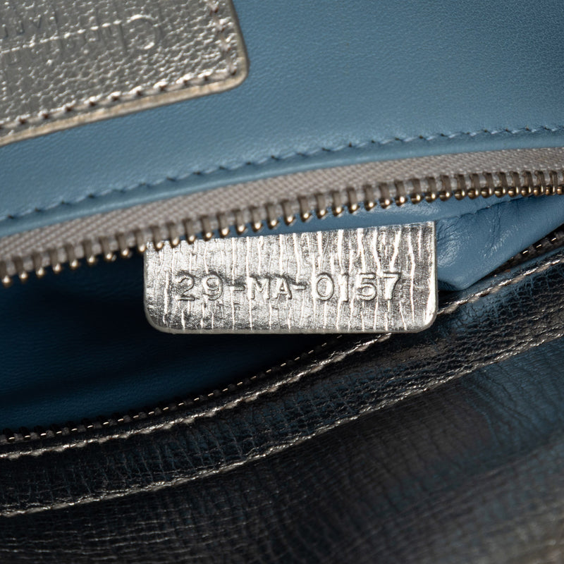 Small Metallic Grained Calfskin Cannage My ABCDior Lady Dior - Image 6