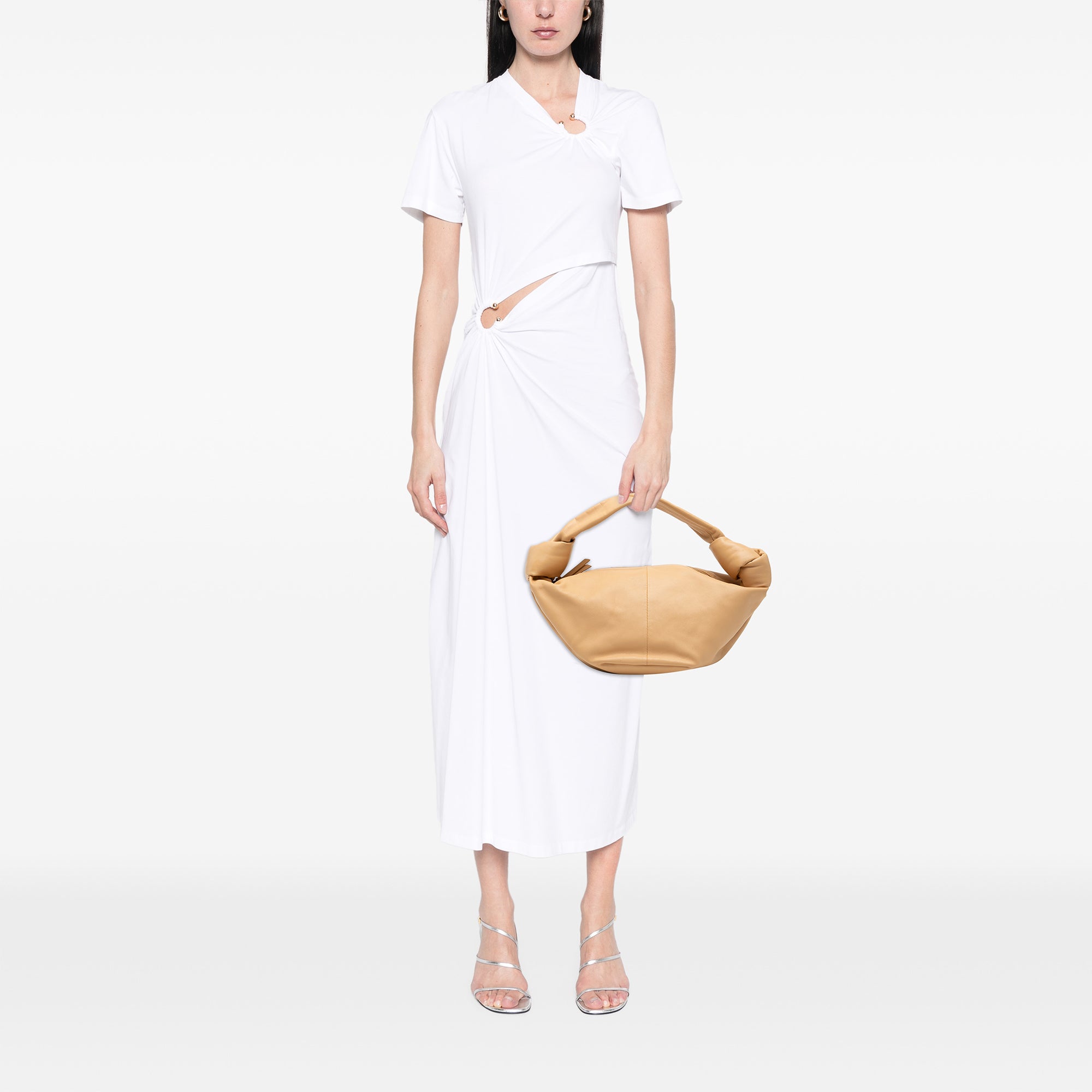 Mini Calfskin Double Knot Bag - Image 7
