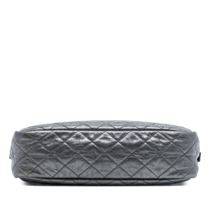 Medium Metallic Quilted Calfskin Reissue 2.55 Camera Bag - Image 3