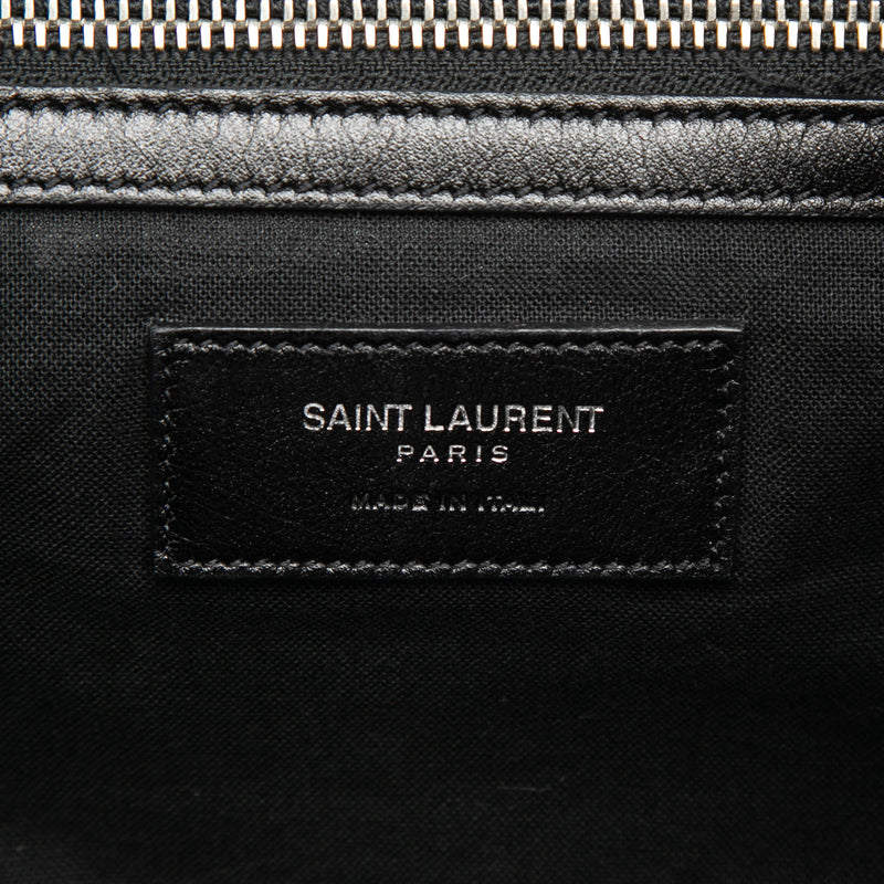 Croc Embossed Leather Festival Backpack - Image 5