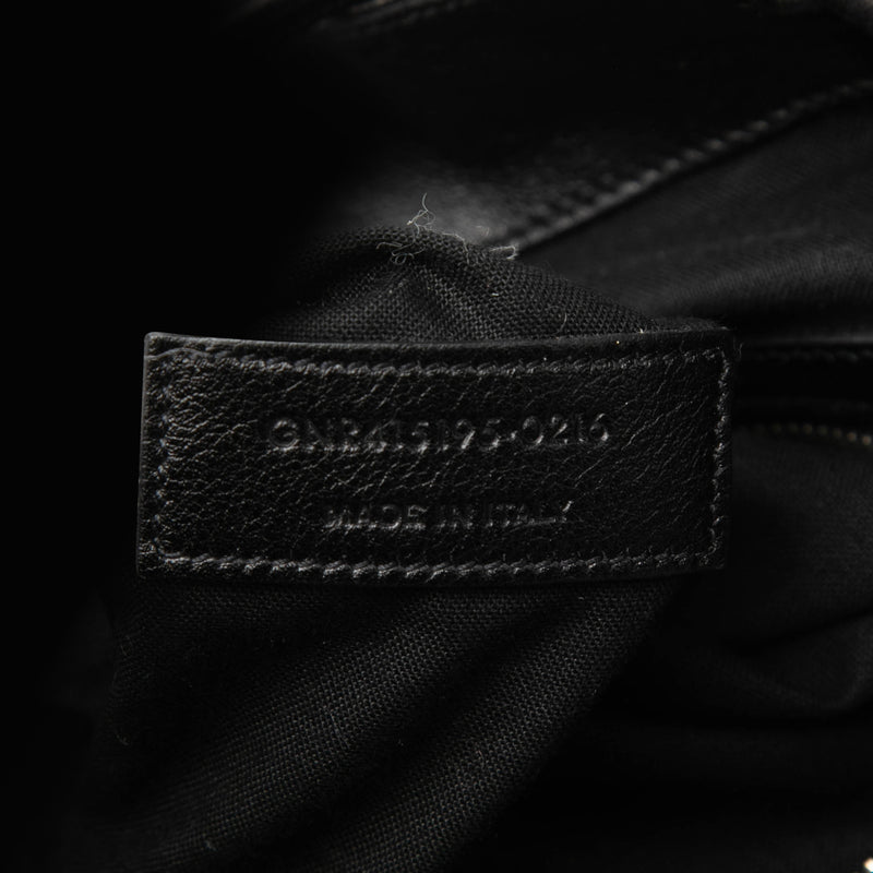 Croc Embossed Leather Festival Backpack - Image 6