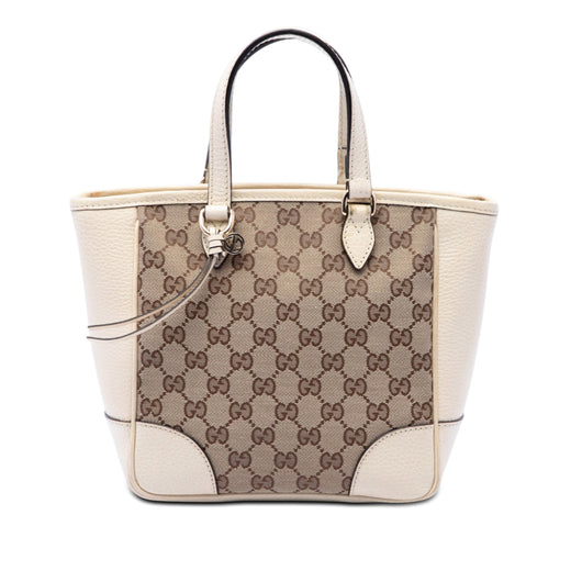 Small GG Canvas Bree Satchel - Image 1