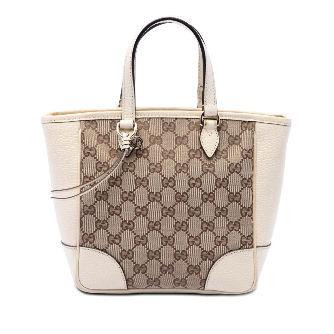 Small GG Canvas Bree Satchel - Image 1