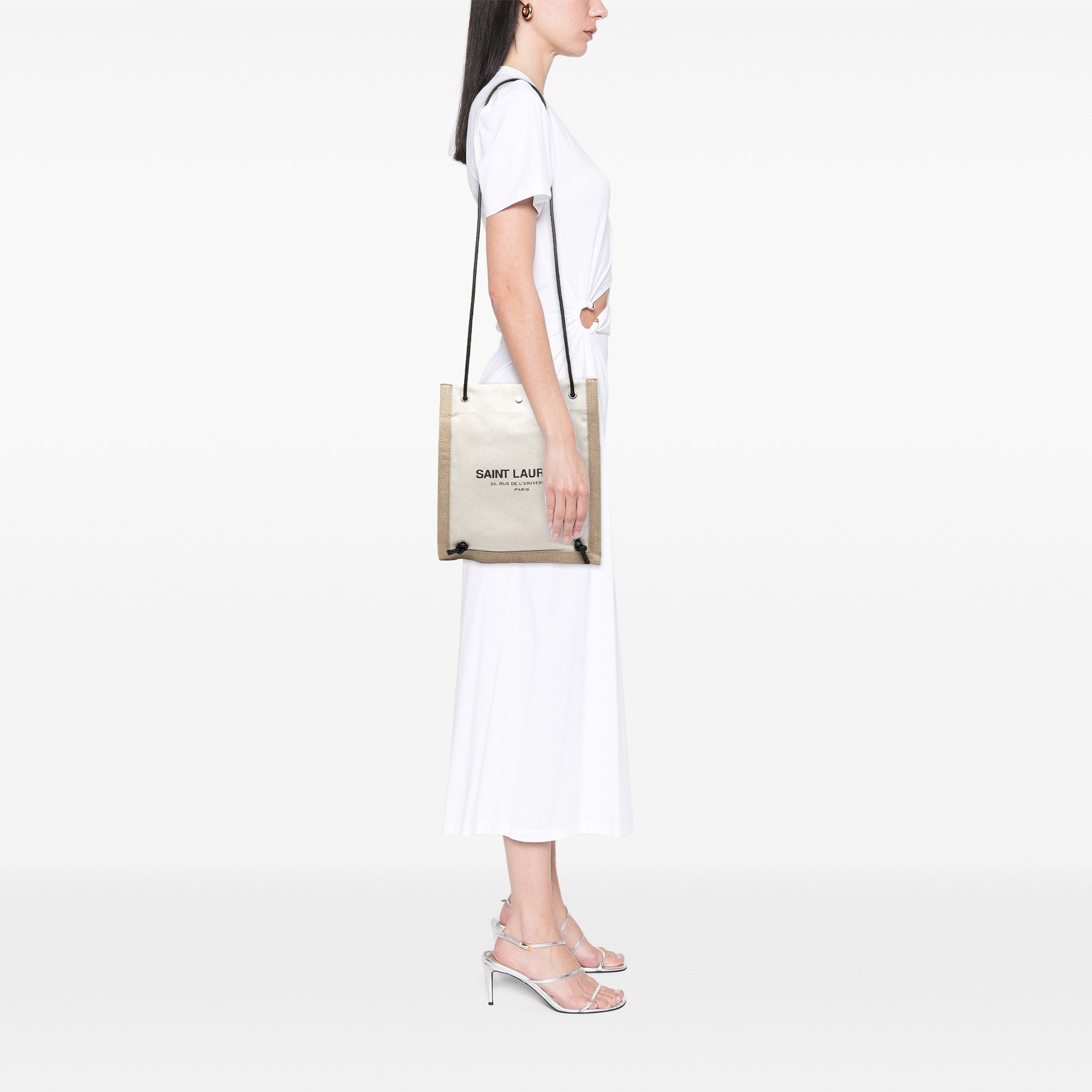 Canvas Universite Flat Convertible Crossbody - Image 7